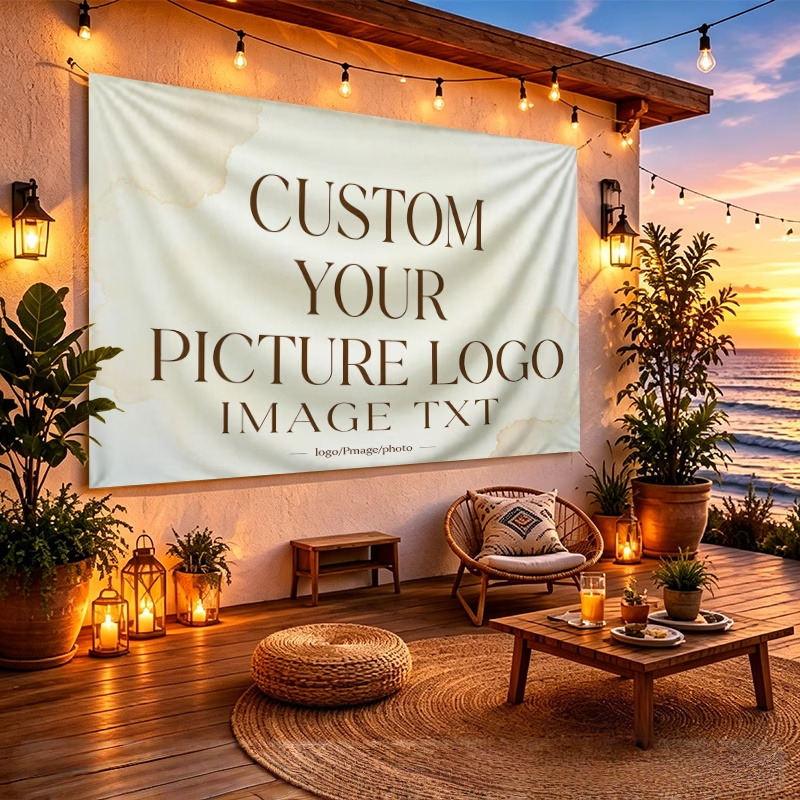 Auto Repair Shop Logo - Custom Banner Flags Suitable For Personalized