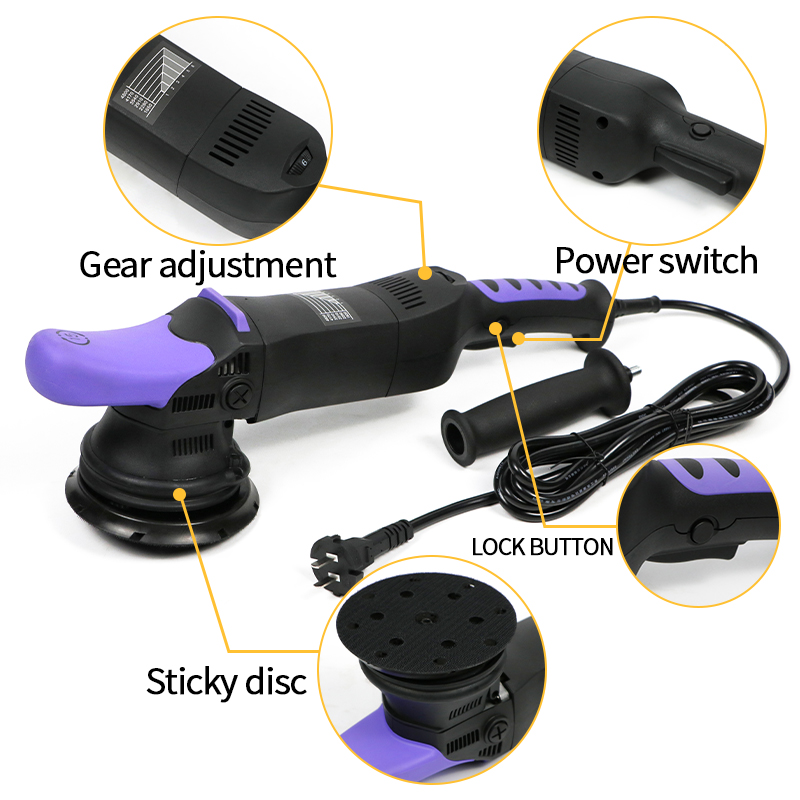 Da 6inch 21mm Orbit Dual Actio - đánh giá và giá Orbital Polisher Da