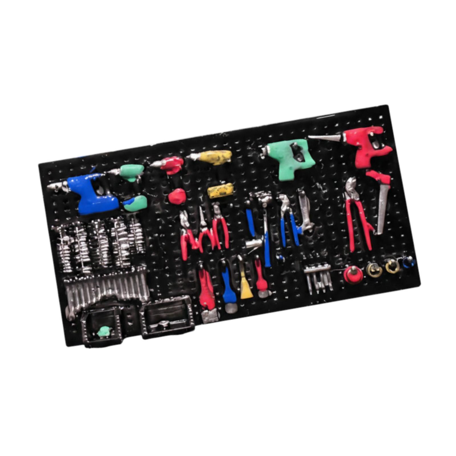 1:64 Electric Drill Pegboard M - đánh giá và giá Auto Repair Shop Layout