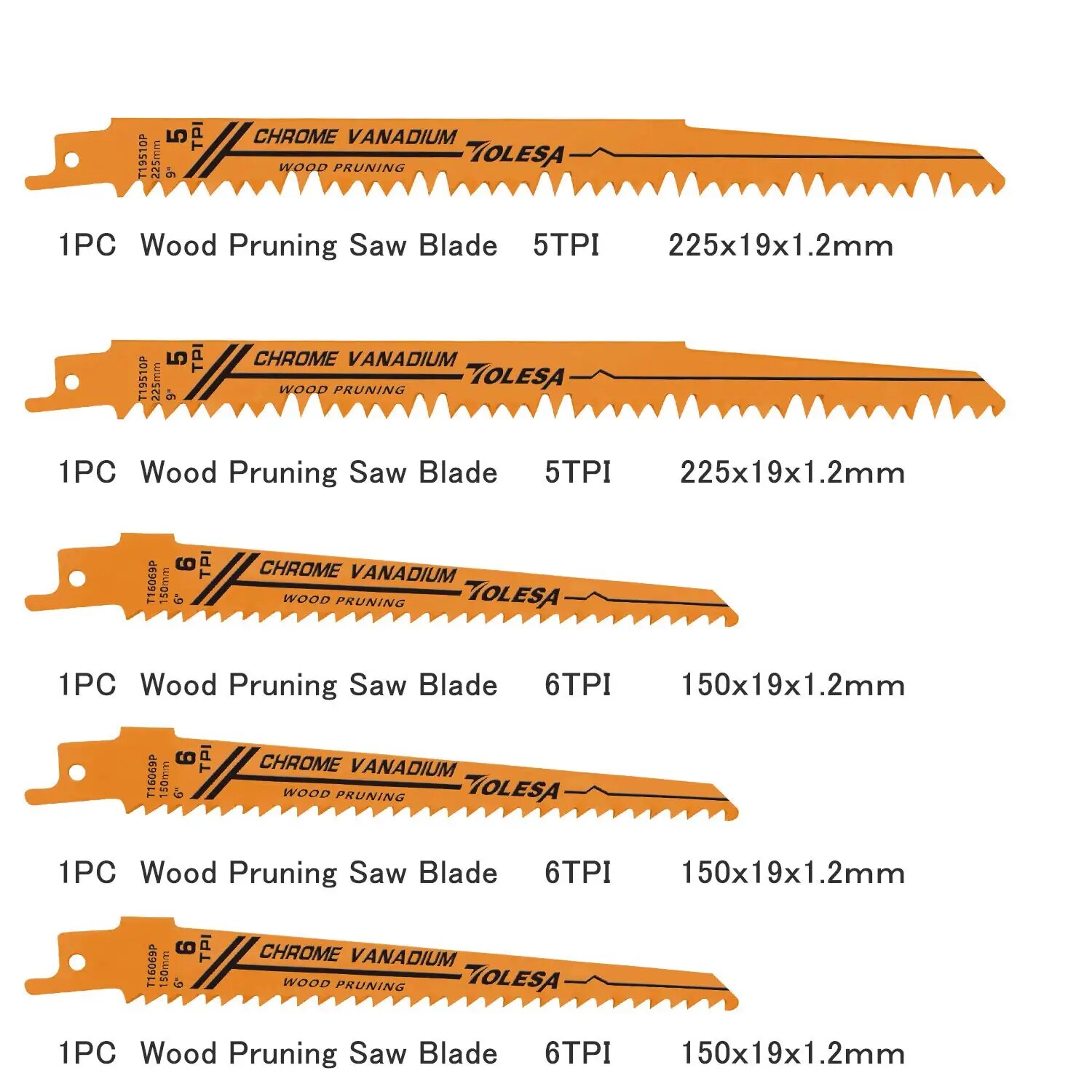 TOLESA 10PCS Reciprocating Bi- - đánh giá và giá Metal Saw Reciprocating