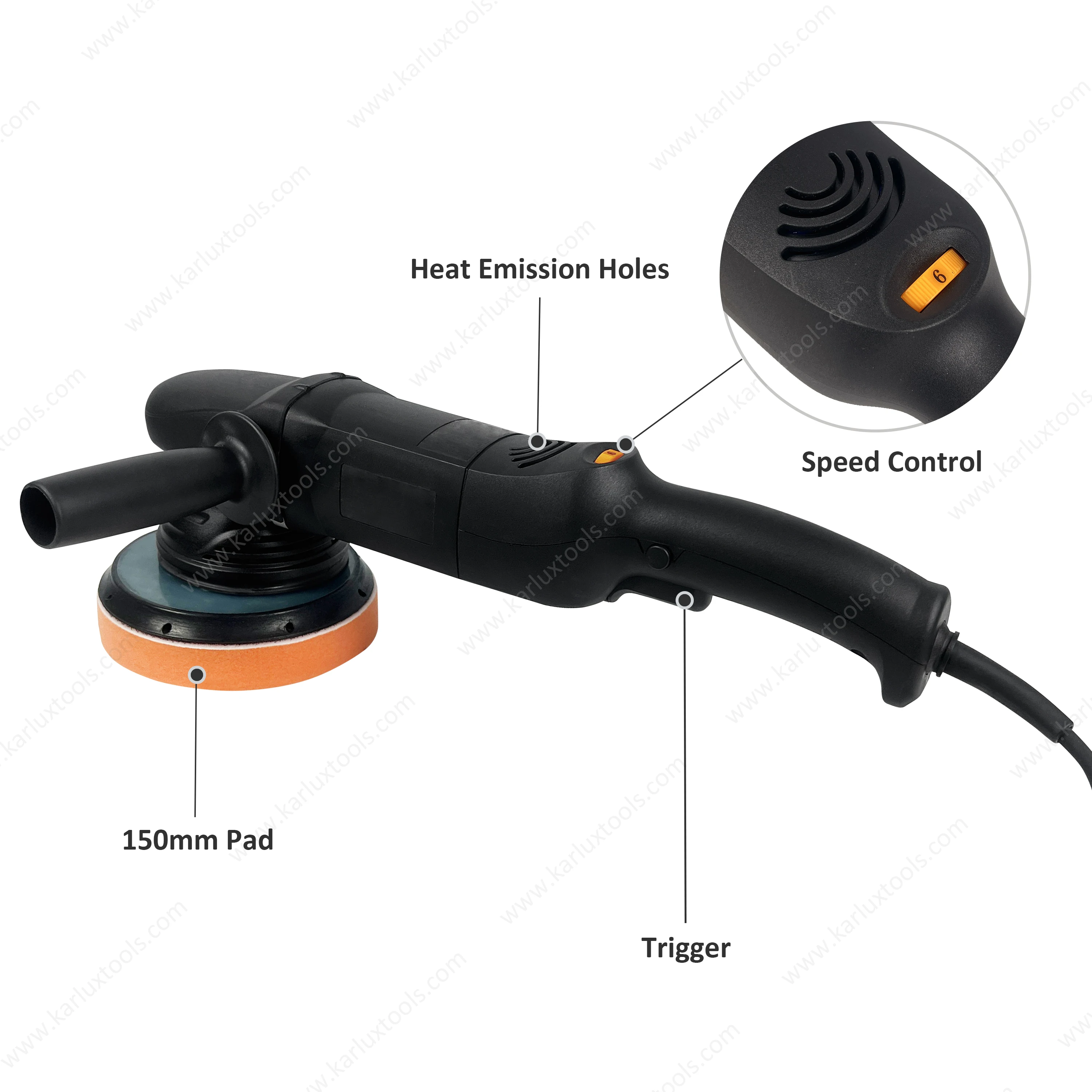 Car Buffer DA Polisher Machine - đánh giá và giá Orbital Polisher Da