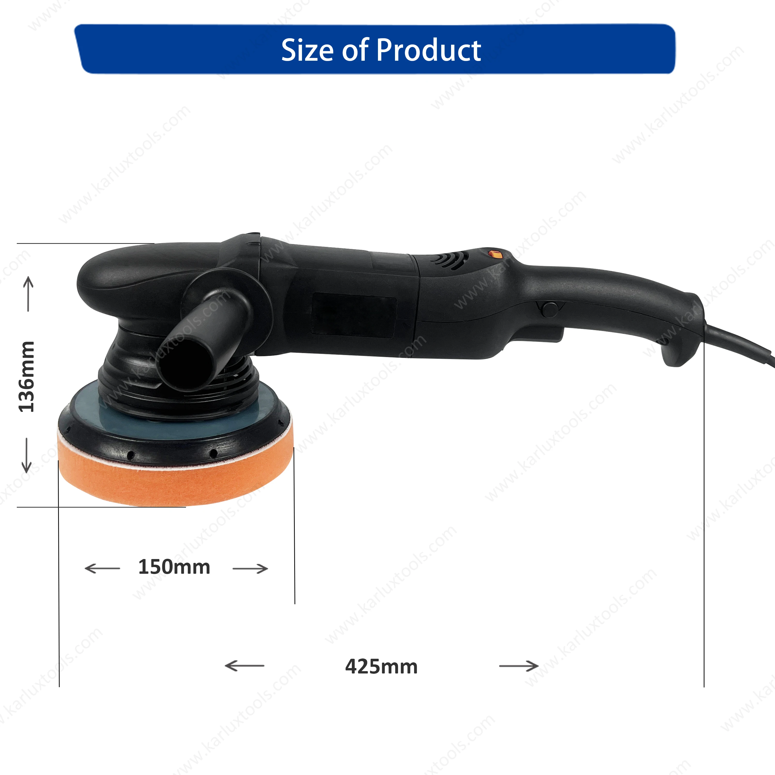 Car Buffer DA Polisher Machine - đánh giá và giá Orbital Polisher Da