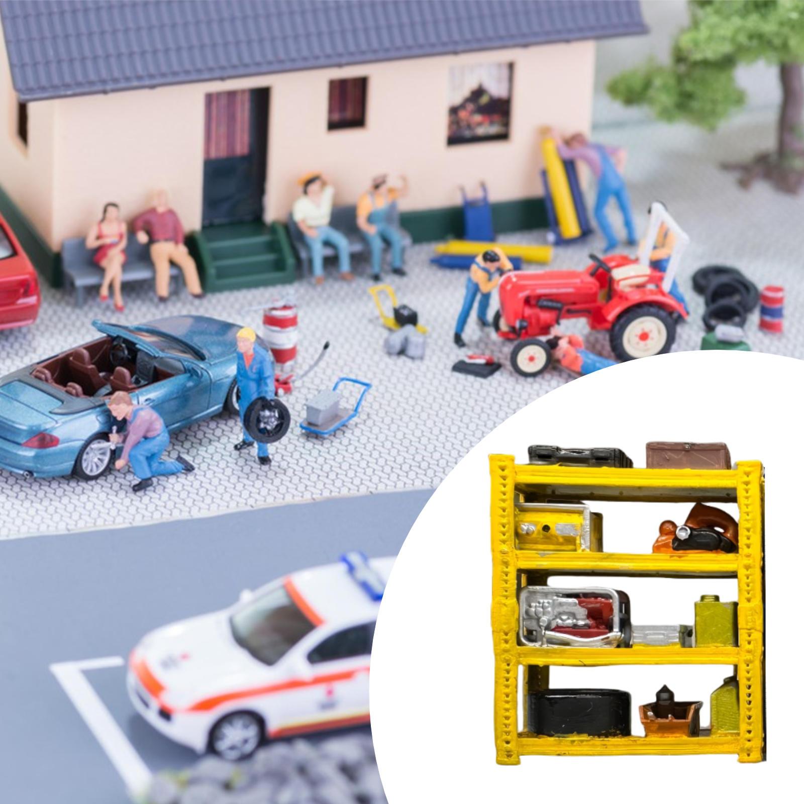 1/64 Model Car Repair Shop Rac - đánh giá và giá Auto Repair Shop Layout