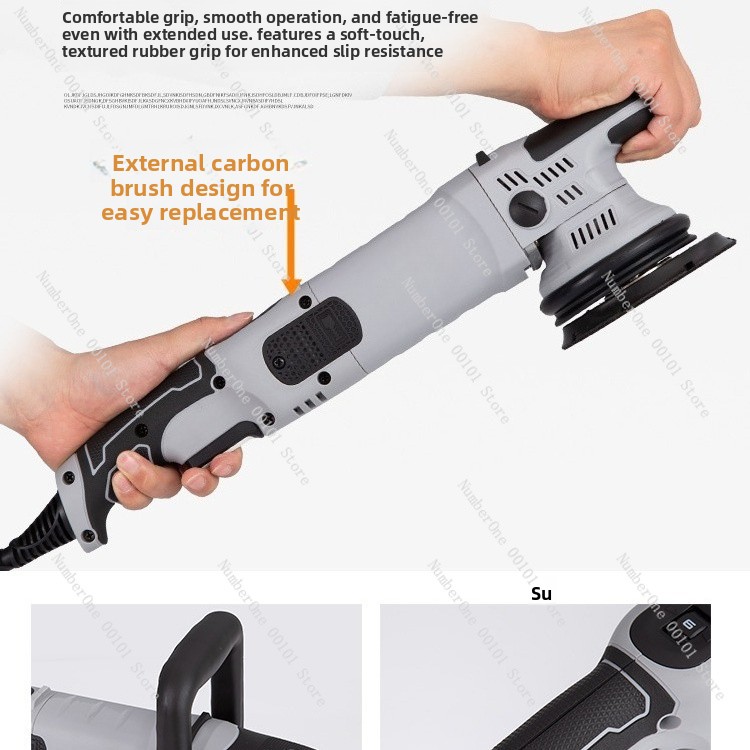 6-Speed Professional Electric  - đánh giá và giá Orbital Polisher Da